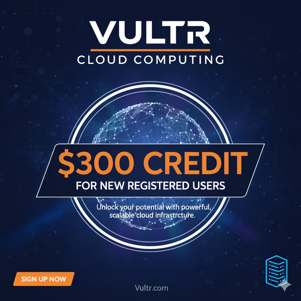 Visit Vultr cloud hosting